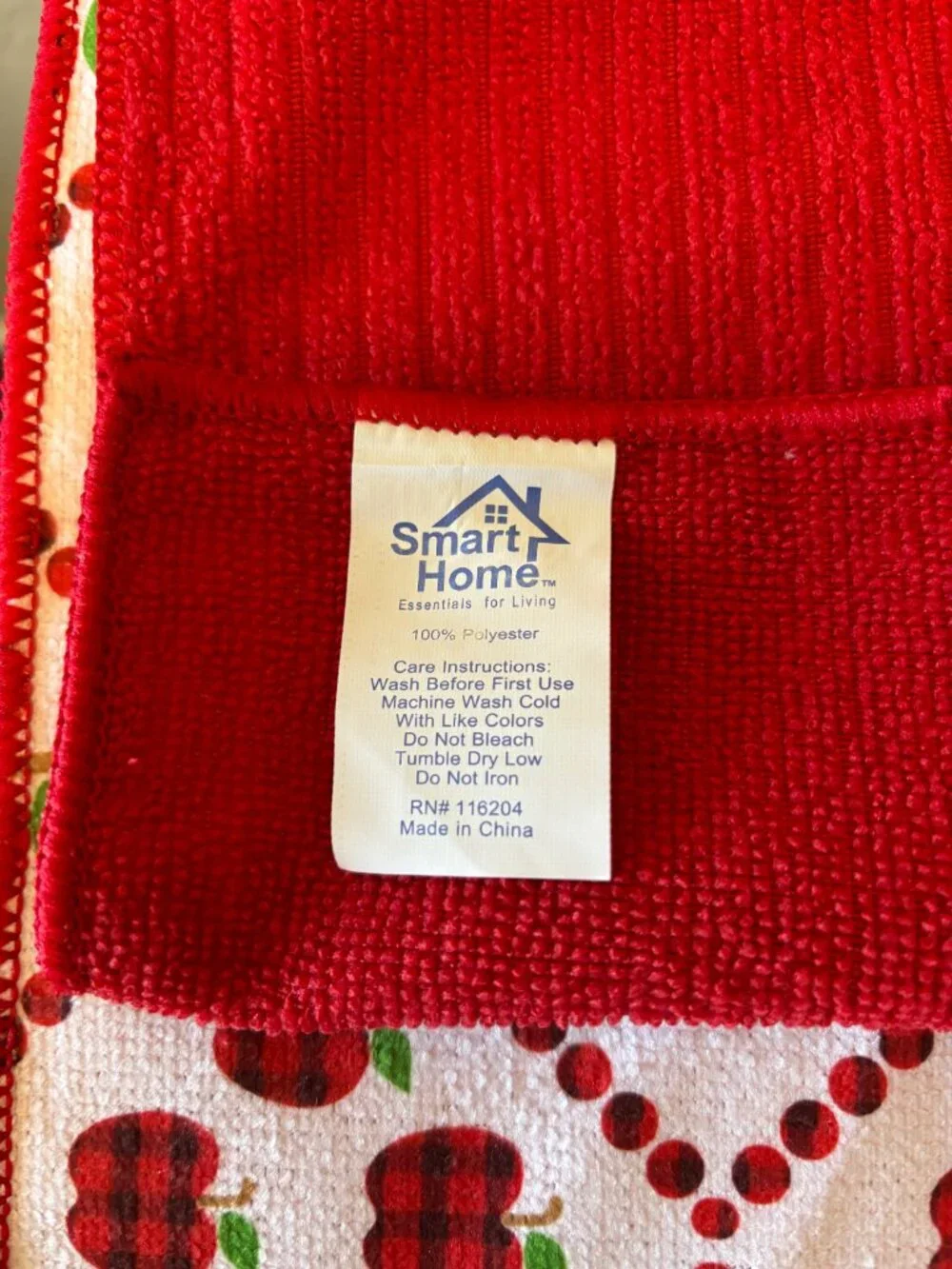 7 pc Apple Kitchen Towel Set D1069